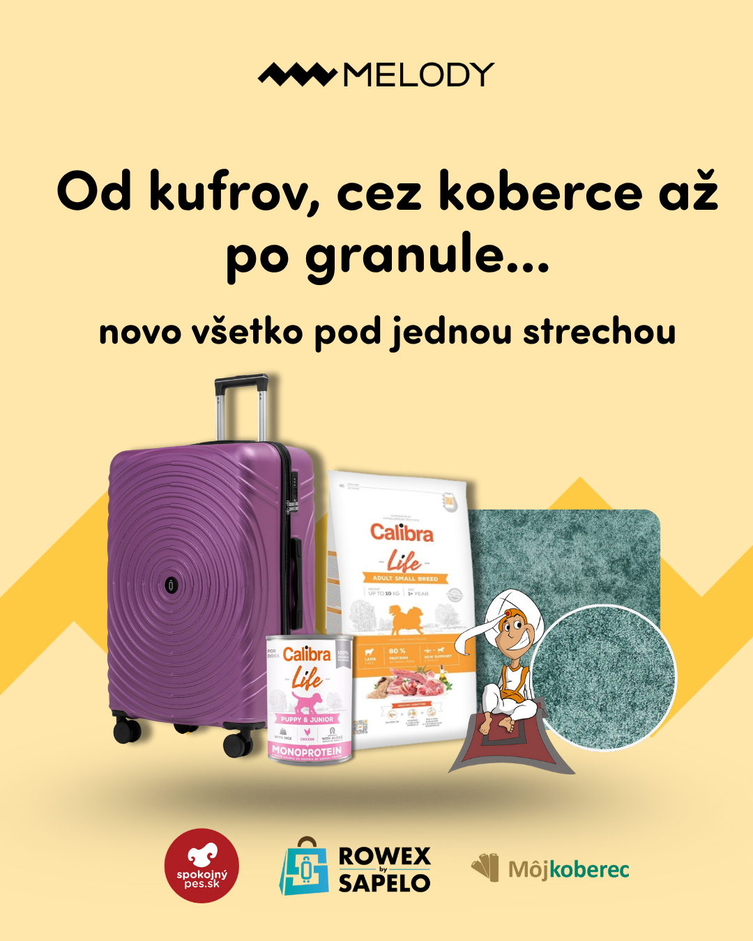 Danubia – Sapelo, Spokojný pes, Moj koberec